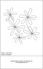 6 petal flower